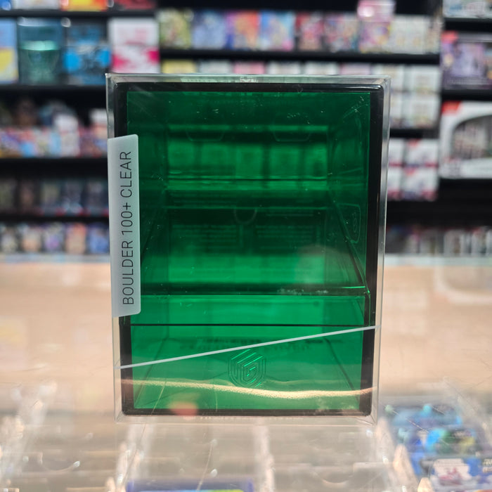Ultimate Guard - Boulder Deck Case 100+ (Clear Emerald)