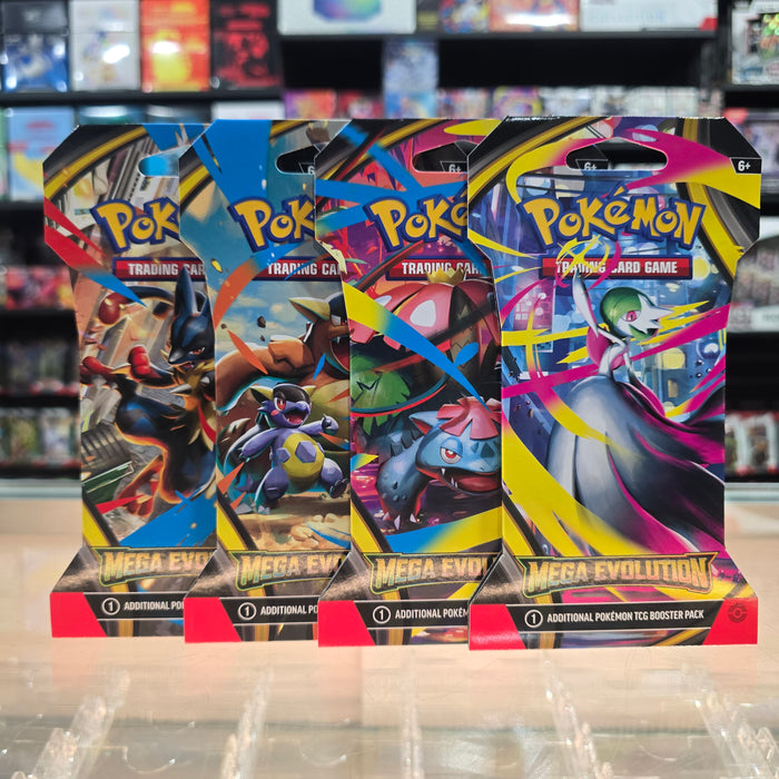 Pokémon TCG: Mega Evolution - Sleeved Booster Pack (Limit 4)