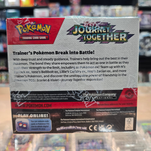 Pokmon TCG: Scarlet & Violet: Journey Together (Non-Enhanced) - Booster Box (Limit 1) Pokmon TCG: Scarlet & Violet: Journey Together (Non-Enhanced) - Booster Box (Limit 1)
