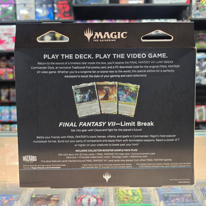 Magic: The Gathering - FINAL FANTASY - Commander Deck: Game Edition (Limit Break FINAL FANTASY VII) (Copy)