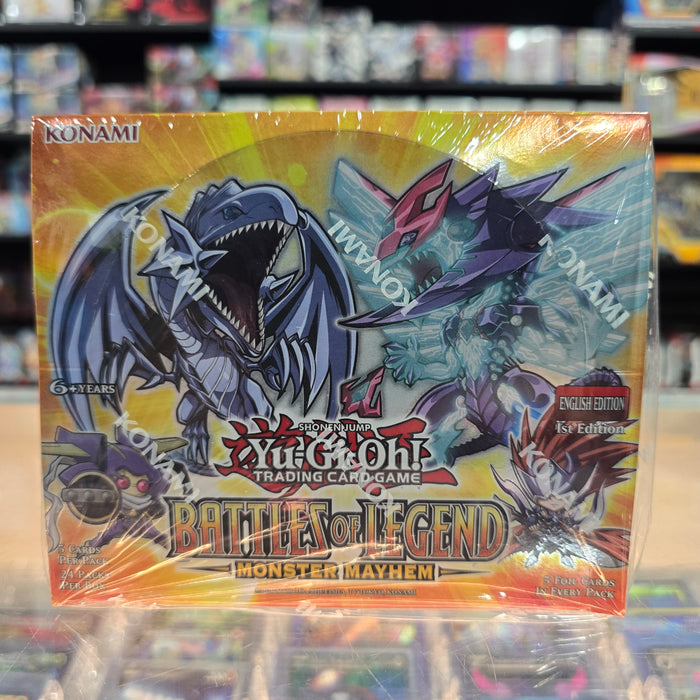 Yu-Gi-Oh! TCG: Battles of Legend: Monster Mayhem - Booster Box (1st Edition)