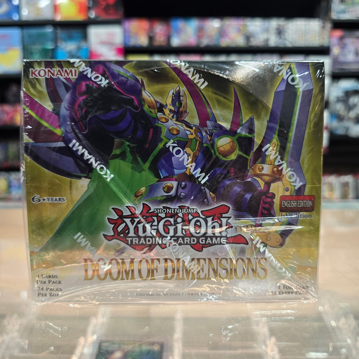 yugioh doom of dimensions booster box Cards DOOD-KR Korean ver. Pokioh Doom of Dimensions set contains Yu-Gi-Oh! Doom of Dimensions