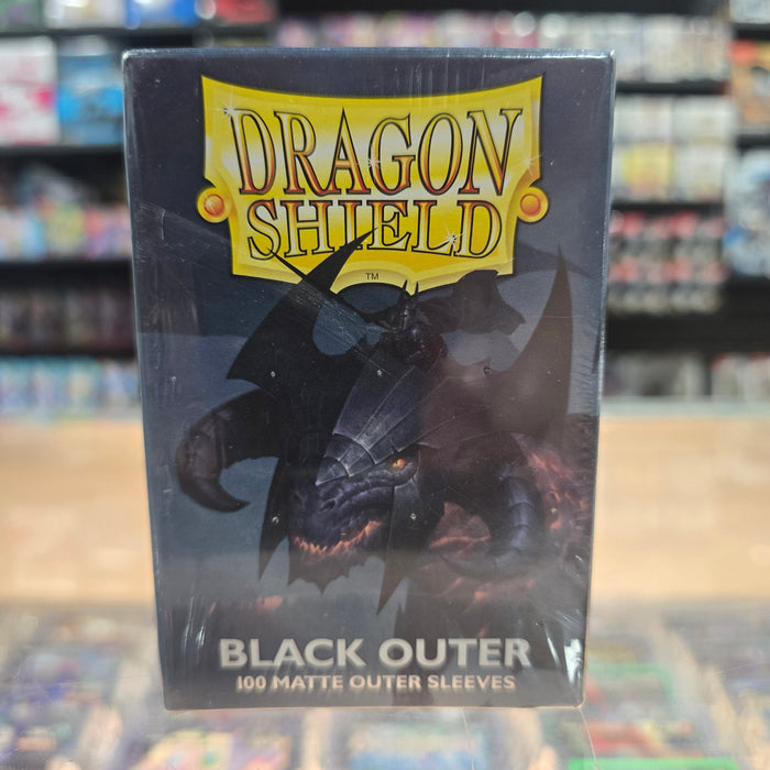 Dragon Shield Deck Protector - Matte Black (Outer Sleeves) 100 CT