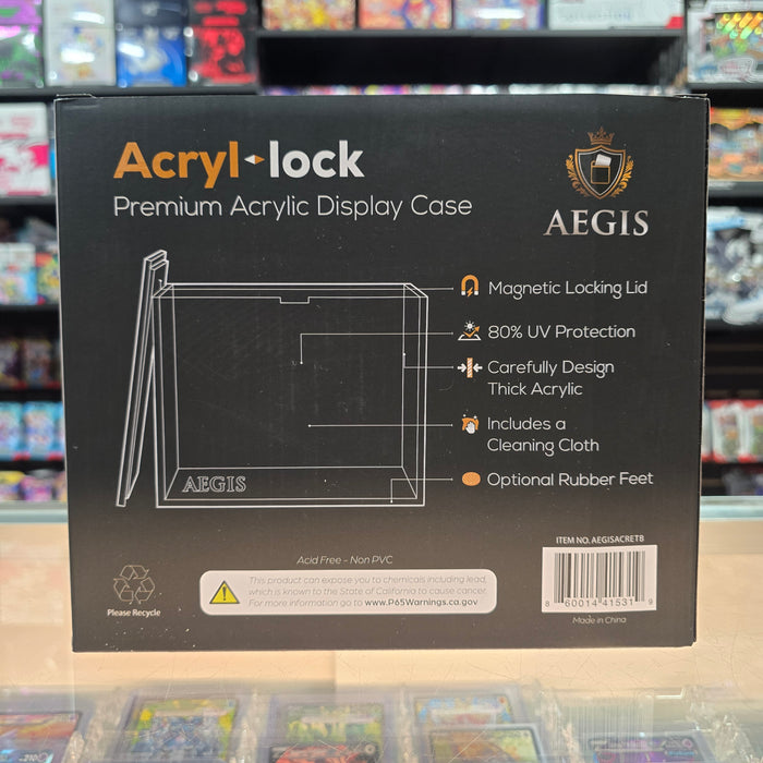 Aegis: Acryl-lock Elite Trainer Box Display (For Pokémon TCG)