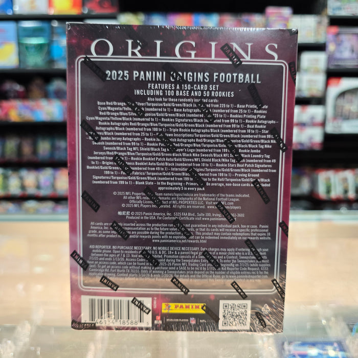 2025 Origins Football Hobby Box