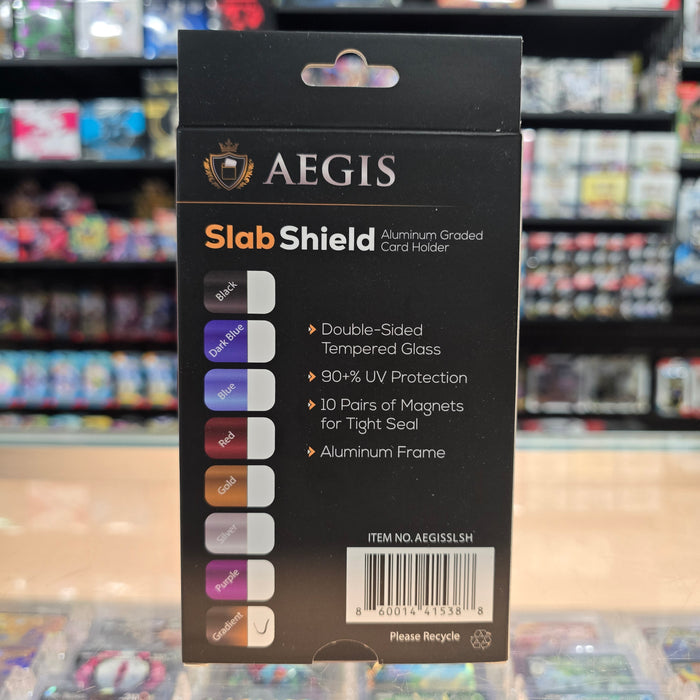 Aegis: Slab Shield - Aluminum Graded Card Holder PSA (Gradient Black-Gold)