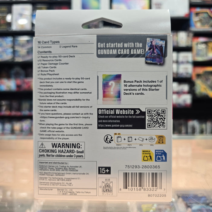 Gundam Card Game: Seed Strike [ST04] - Starter Deck