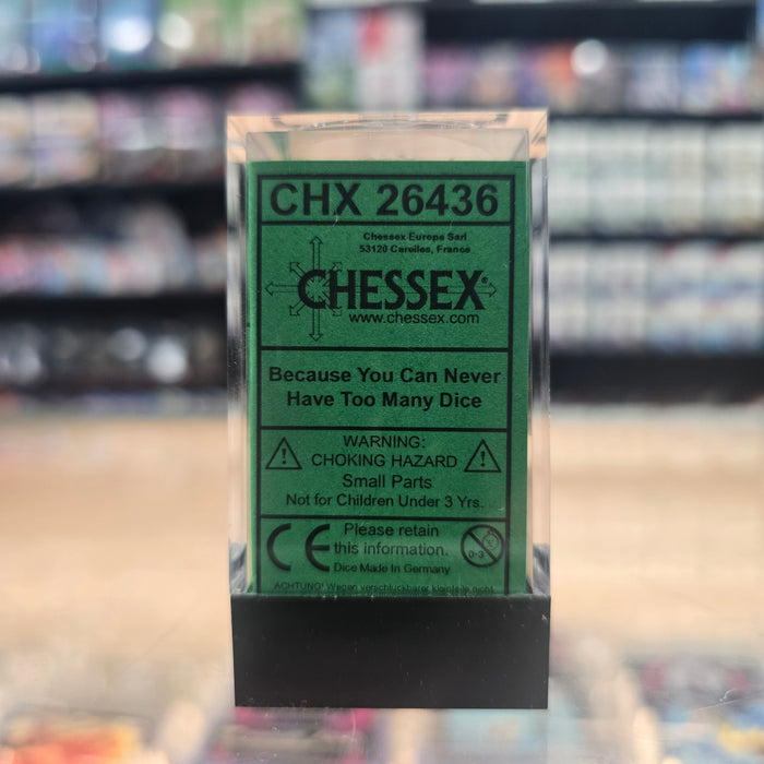 Chessex: Poly Dice Set - Gemini 7PC (Blue-Green & Gold)