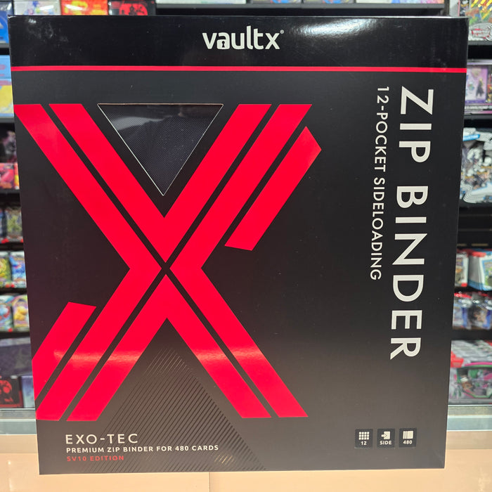 Vault X: 12-Pocket Zip Binder (SV10) (Limit 1)