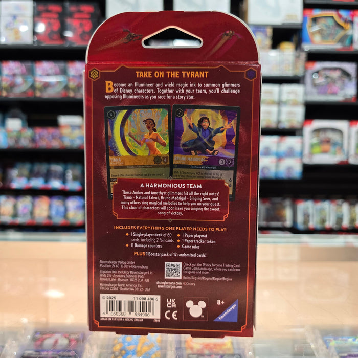 Disney Lorcana: Reign of Jafar - Starter Deck (Amber & Amethyst)