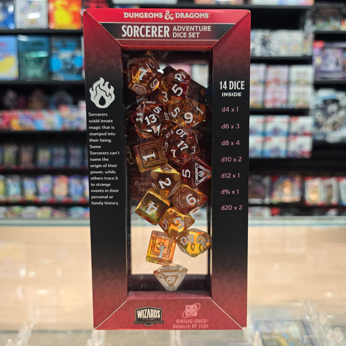 Dungeons & Dragons: Adventure Dice Set 14PC (Sorcerer)