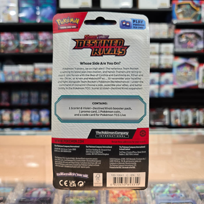 Pokémon TCG: Scarlet & Violet: Destined Rivals - Single Pack Blister (Zarude)