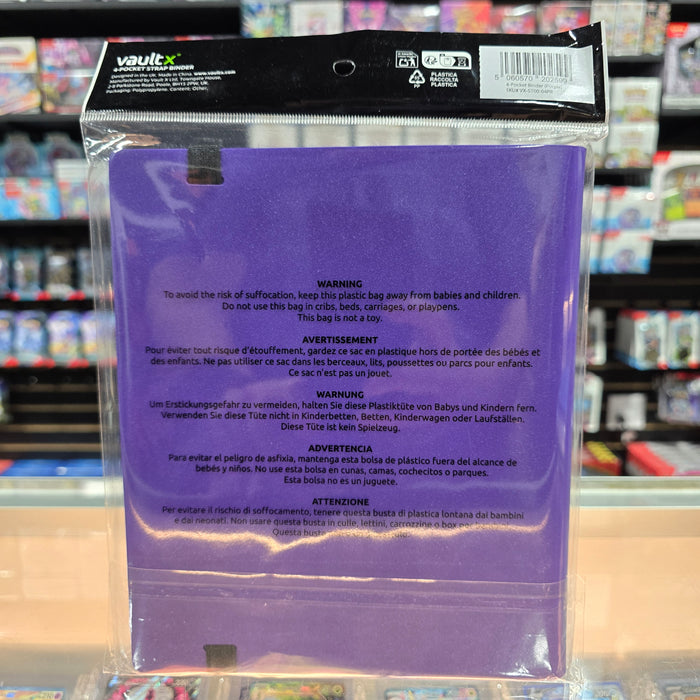 Vault X: 4-Pocket Binder (Purple)