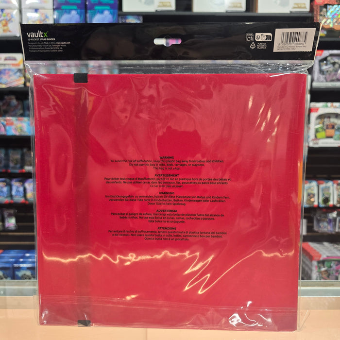 Vault X: 12-Pocket Binder (Red)