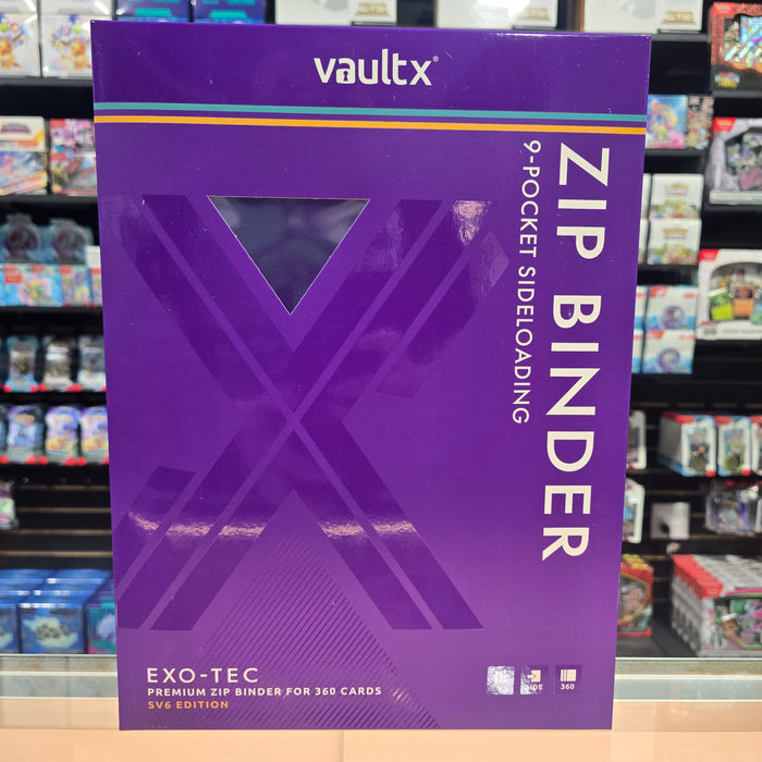 Vault X: 9-Pocket Zip Binder (SV6) (Limit 1)