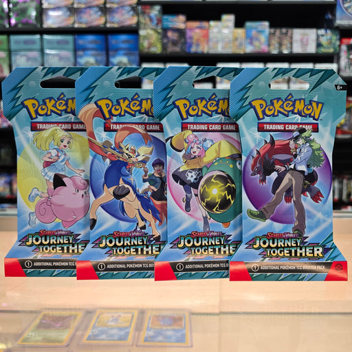 Pokmon TCG: Scarlet & Violet: Journey Together - Sleeved Booster Pack Smoke and Mirrors Hobby Pokmon TCG: Scarlet & Violet: Journey Together - Sleeved Booster Pack Smoke and Mirrors Hobby