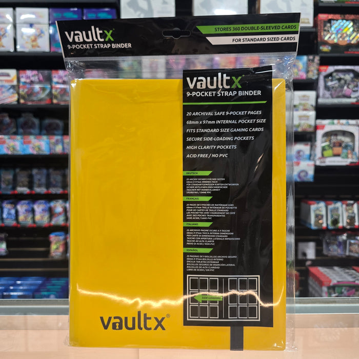 Vault X: 9-Pocket Binder (Yellow)
