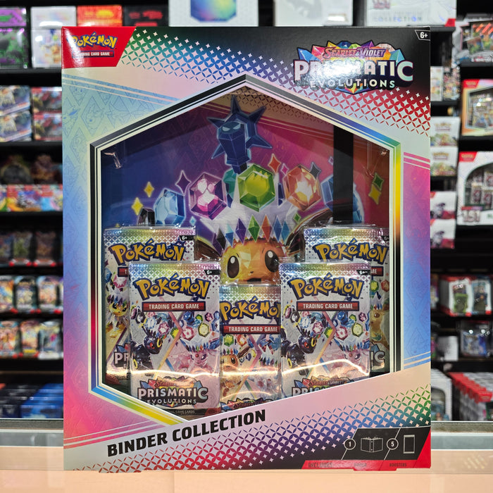 Pokémon TCG: Scarlet & Violet: Prismatic Evolutions - Binder Collection (Limit 1)