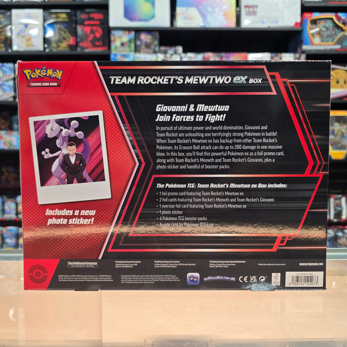 Pokémon TCG: Team Rocket's Mewtwo ex Box (Limit 2)
