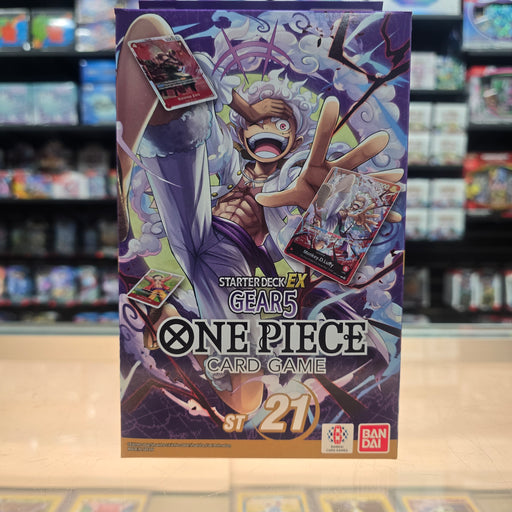 one piece tcg gear 5 starter deck ex ST-21 anniversary celebrations One Piece Cards English One