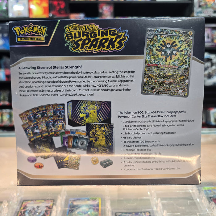 Pokémon TCG: Scarlet & Violet: Surging Sparks - Elite Trainer Box (Pokémon Center Exclusive)