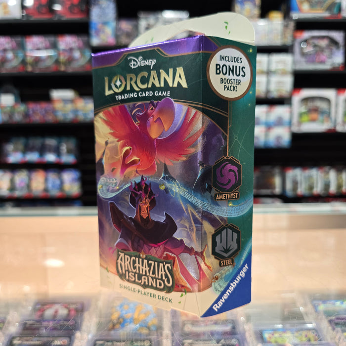 Disney Lorcana: Archazia's Island - Starter Deck (Amethyst/Steel)