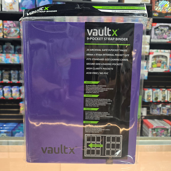 Vault X: 9-Pocket Binder (Purple)