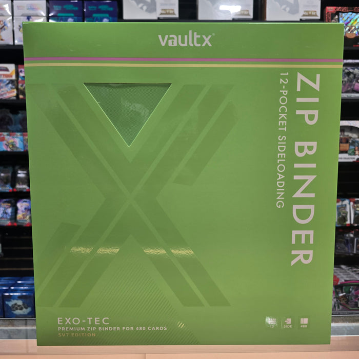 Vault X: 12-Pocket Zip Binder (SV7) (Limit 1)