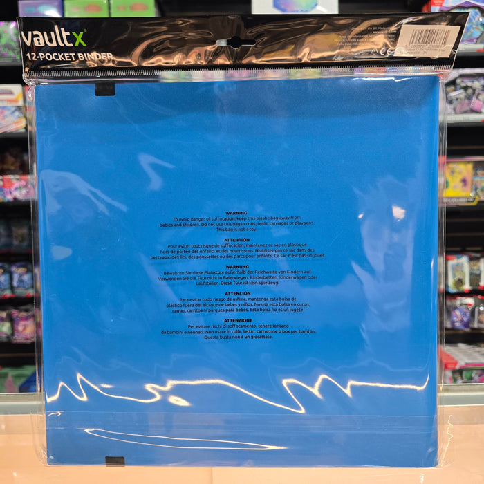 Vault X: 12-Pocket Binder (Blue)