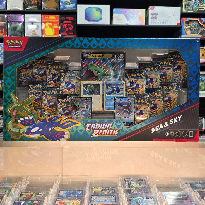 Pokémon TCG: Sword & Shield: Crown Zenith - Sea & Sky Premium Collection