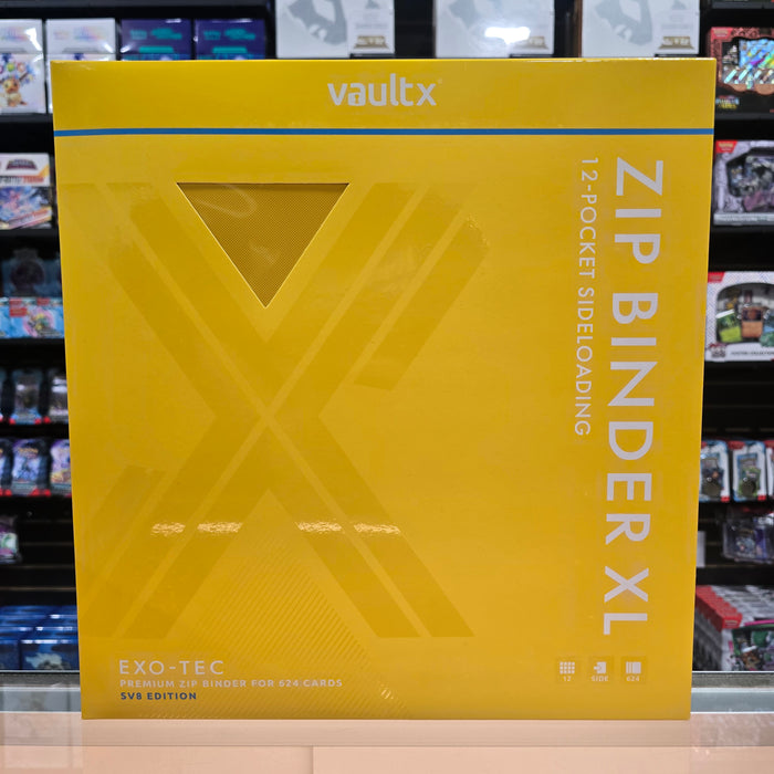 Vault X: 12-Pocket XL Zip Binder (SV8) (Limit 1)