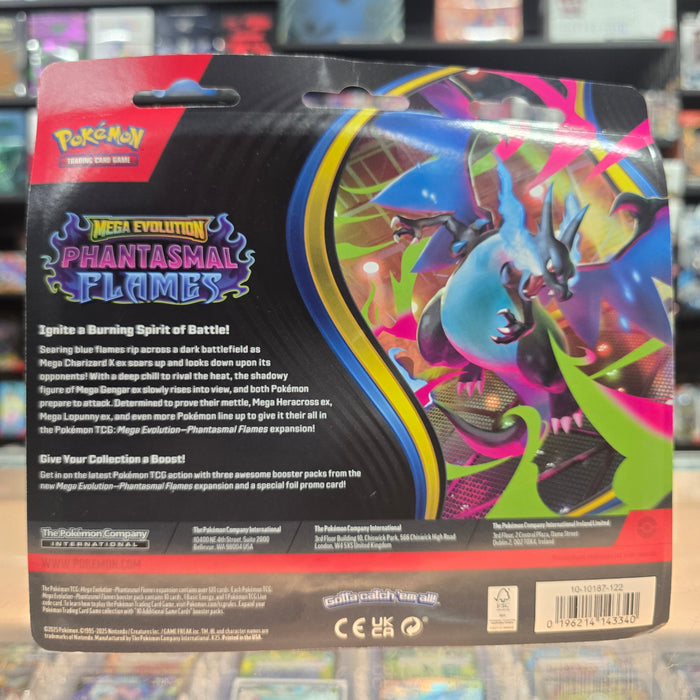 Pokémon TCG: Mega Evolution: Phantasmal Flames - 3 Pack Blister (Sneasel) (Limit 1)