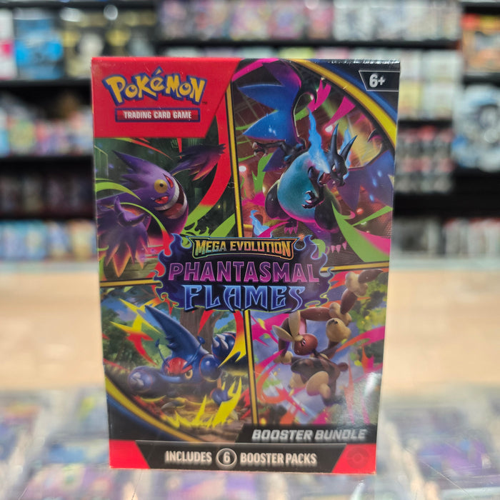 Pokémon TCG: Mega Evolution: Phantasmal Flames - Booster Bundle (Limit 1)