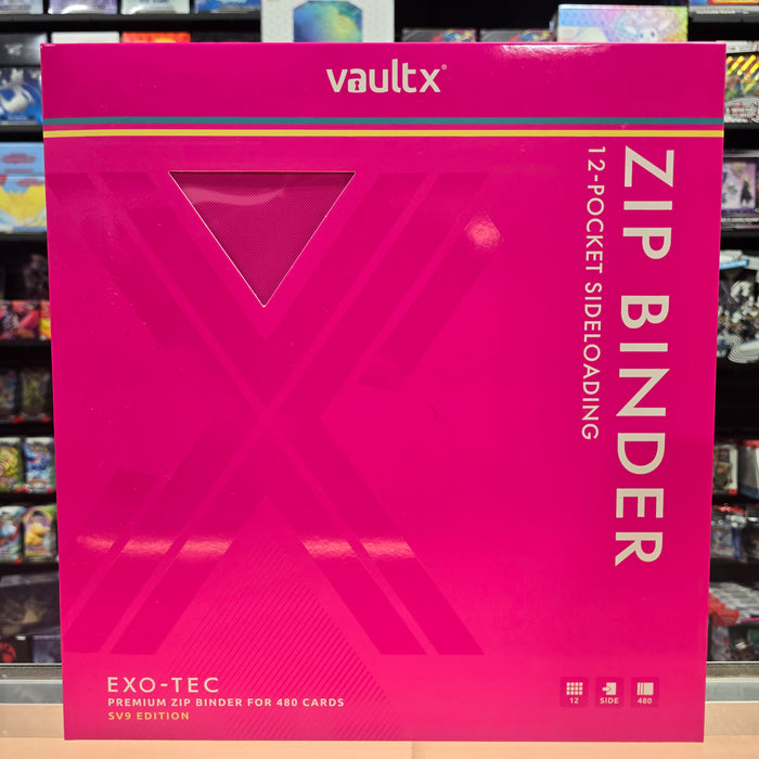 Vault X: 12-Pocket Zip Binder (SV9) (Limit 1)
