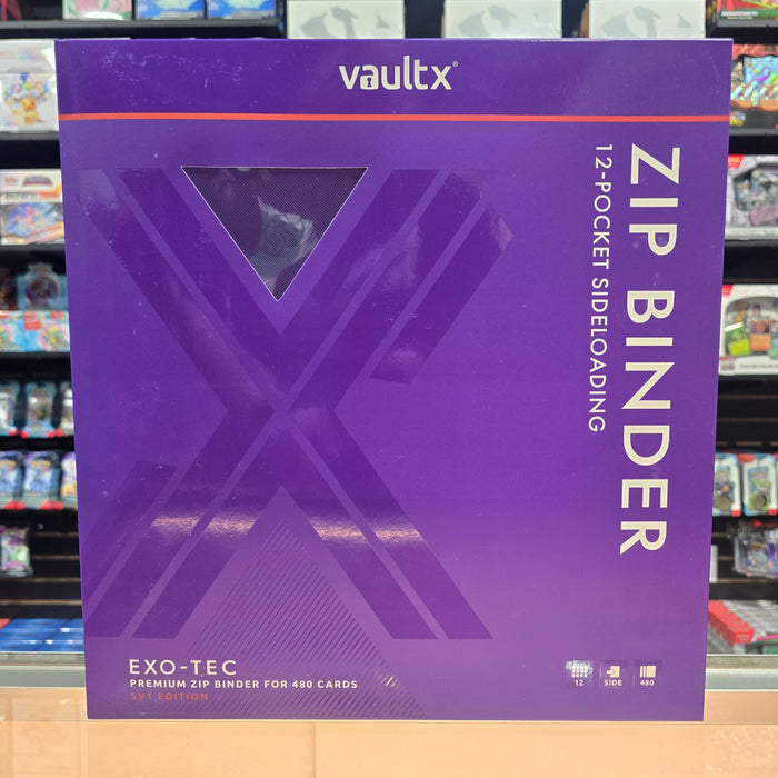 Vault X: 12-Pocket Zip Binder (SV1) (Limit 1)