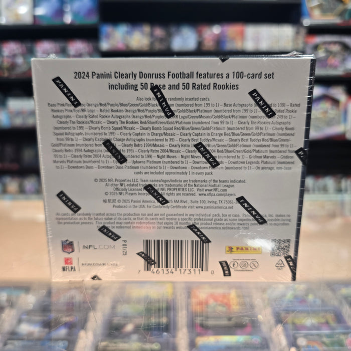 2024 Clearly Donruss Football Hobby Box