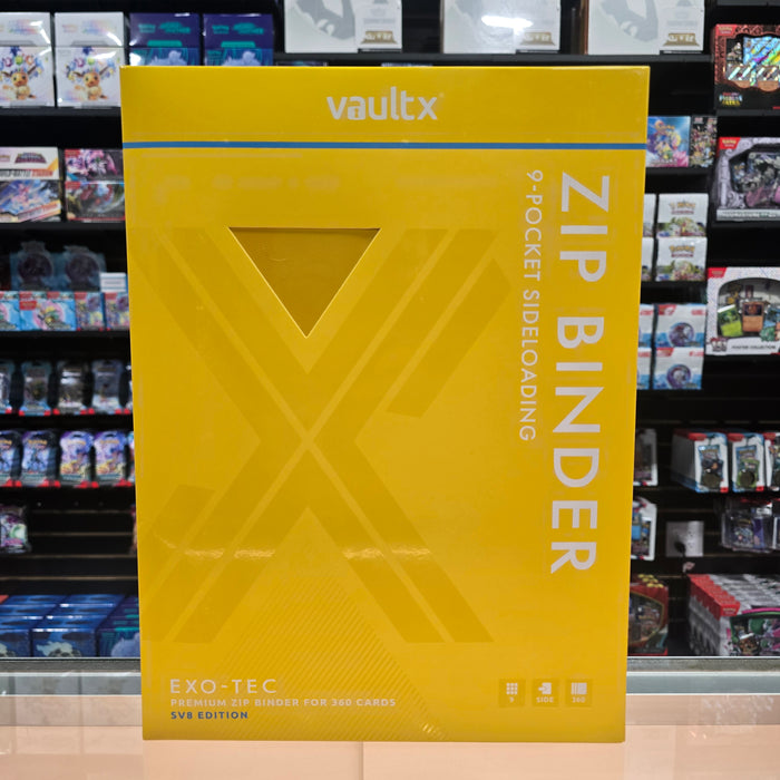 Vault X: 9-Pocket Zip Binder (SV8) (Limit 1)