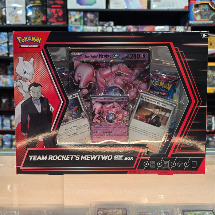 Pokémon TCG: Team Rocket's Mewtwo ex Box (Limit 2)