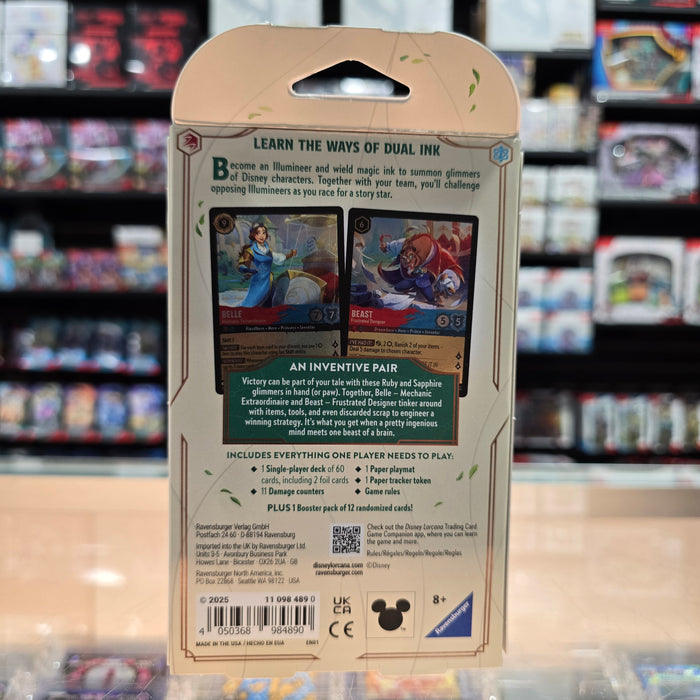 Disney Lorcana: Disney Lorcana: Archazia's Island - Starter Deck (Ruby/Saphire)