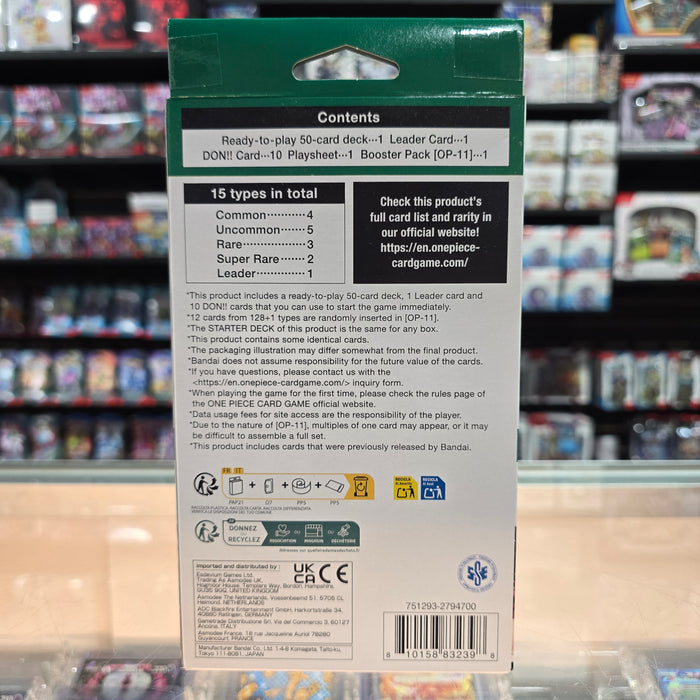 One Piece TCG: Jewelry Bonney (Green) [ST-24] - Starter Deck