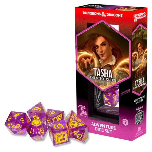 Dungeons & Dragons: Adventure Dice Set 7PC (Tasha)