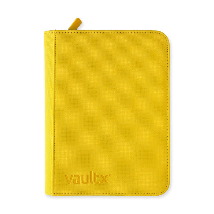 Vault X: 4-Pocket Zip Binder (Sunrise Yellow)