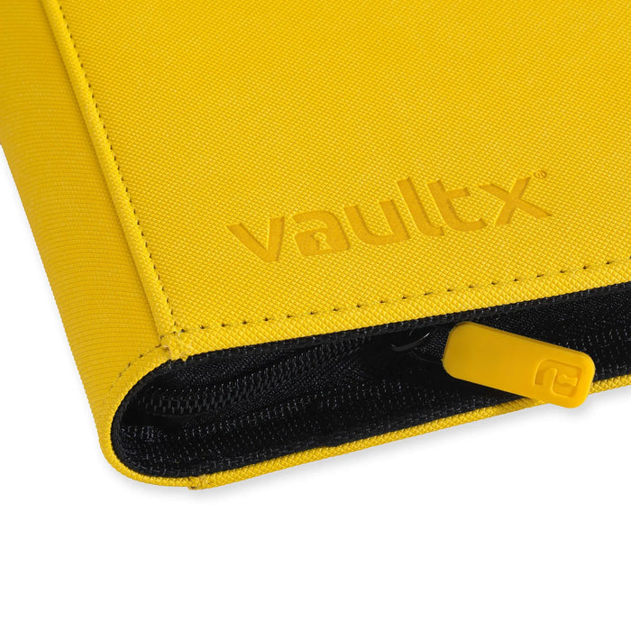 Vault X: 4-Pocket Zip Binder (Sunrise Yellow)