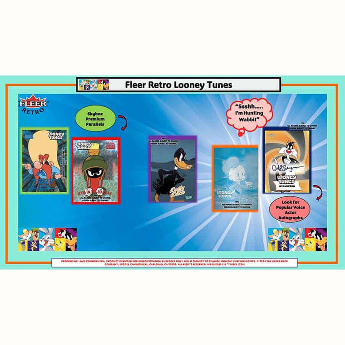 2024 Looney Tunes Fleer Retro Blaster Box