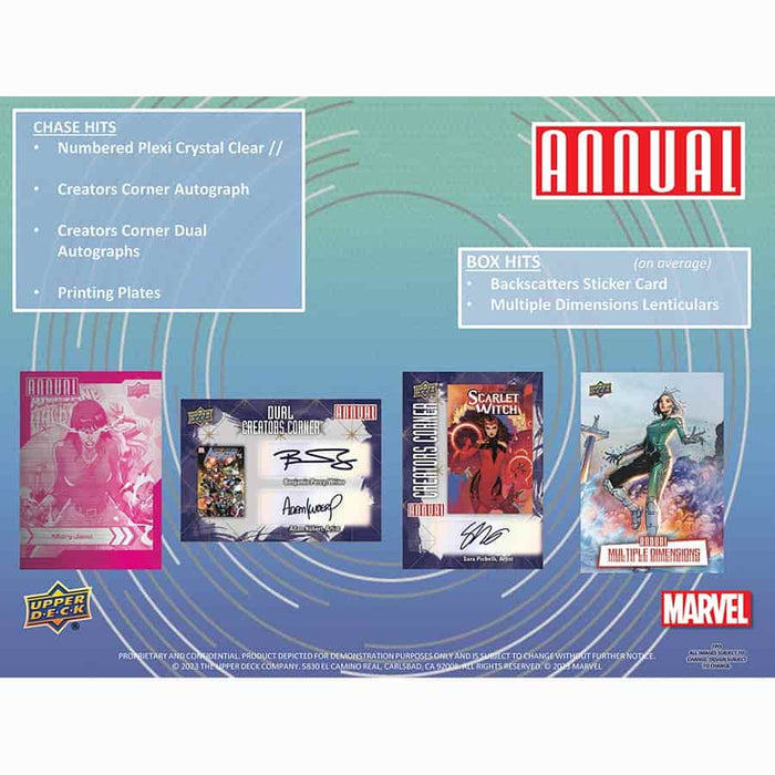 2022-23 Marvel Annual Hobby Box