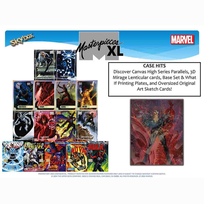 2024 Marvel Masterpieces XL Hobby Box