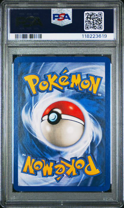 EEVEE-HOLO PROMO-POKEMON LEAGUE 2000 POKEMON PROMO BLACK STAR PSA NM-MT 8