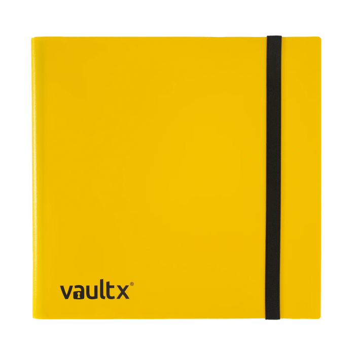 Vault X: 12-Pocket Binder (Yellow)