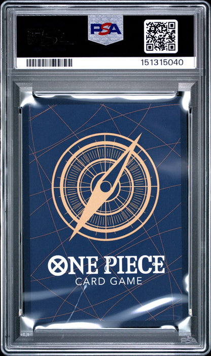 GROUND DEATH ALTERNATE ART 2026 ONE PIECE OP14-EB04-THE AZURE SEA'S SEVEN PSA GEM MT 10