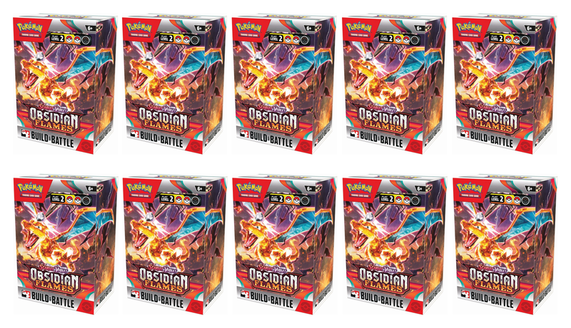 Pokémon TCG: Scarlet & Violet: Obsidian Flames - Build and Battle Box Display
